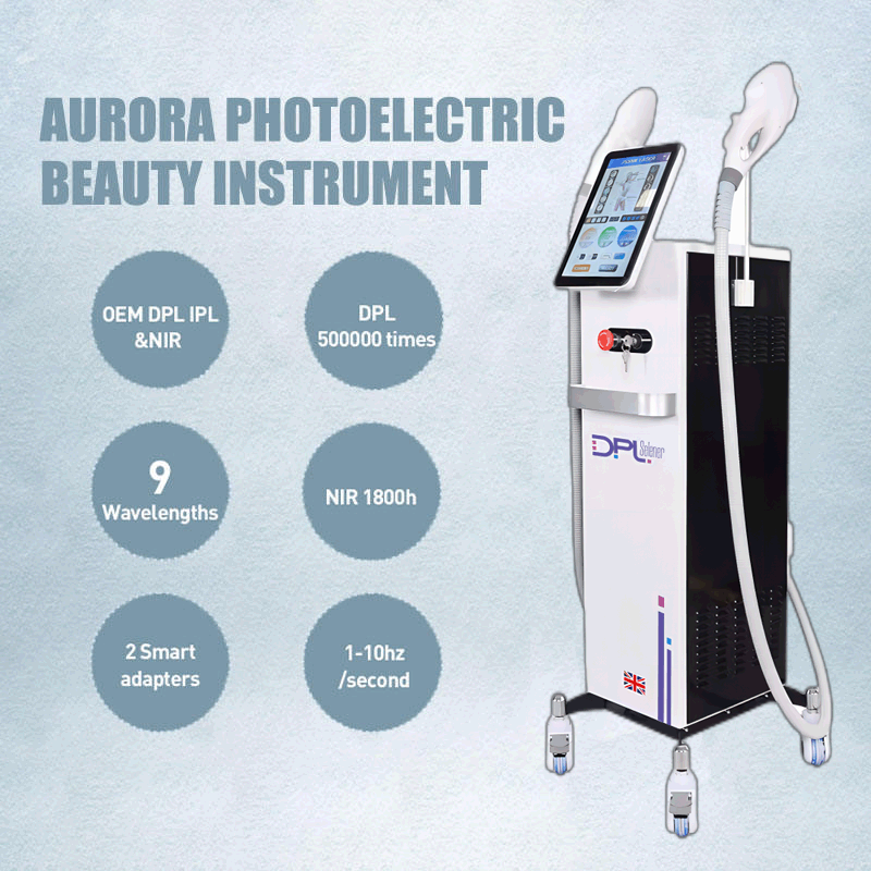 Near Infrared (NIR) Dpl Hair Removal Skin Rejuvenation Acne Removal Ipl Skin Whitening